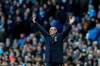 Chelsea manager Maurizio Sarri gives instructions to his players during the English Premier League soccer match between Manchester City and Chelsea at Etihad stadium in Manchester, England, Sunday, Feb. 10, 2019. (AP Photo/Jon Super)