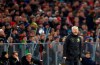 Dortmund's head coach Lucien Favre gives instructions to his players during the German Bundesliga soccer match between FC Bayern Munich and Borussia Dortmund, in Munich, Germany, Saturday, Nov. 9, 2019. (AP Photo/Matthias Schrader)