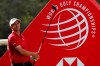 Adam Scott of Australia tees off for the HSBC Champions golf tournament at the Sheshan International Golf Club in Shanghai on Thursday, Oct. 31, 2019. (AP Photo/Ng Han Guan)