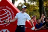 Rory McIlroy of Northern Ireland looks out after teeing off for the HSBC Champions golf tournament at the Sheshan International Golf Club in Shanghai on Sunday, Nov. 3, 2019. (AP Photo/Ng Han Guan)
