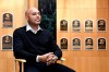 FILE - In this Feb. 1, 2019 file photo, Baseball Hall of Fame inductee Mariano Rivera gives a news conference after his orientation tour of the National Baseball Hall of Fame and Museum, in Cooperstown, N.Y. Just weeks after becoming baseball's first unanimous Hall of Fame selection, Rivera is defending himself from accusations in his native Panama that he has failed to provide support for two sons he had outside his marriage. Rivera called the demands filed against him ‚Äúunfounded.‚Äù (AP Photo/Hans Pennink, File)