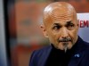 Inter Milan coach Luciano Spalletti sits on the bench during a Serie A soccer match between Inter Milan and Chievo, at the San Siro stadium in Milan, Italy, Monday, May 13, 2019. (AP Photo/Luca Bruno)