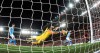 Liverpool's Sadio Mane, right, heads the ball to score his side's third goal during the English Premier League soccer match between Liverpool and Manchester City at Anfield stadium in Liverpool, England, Sunday, Nov. 10, 2019. (AP Photo/Jon Super)