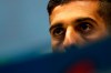 Qatar's Hassan Al Haydos speaks during a press conference at Maracana stadium in Rio de Janeiro, Brazil, Saturday, June 15, 2019. (AP Photo/Leo Correa)