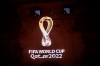 The landmark Kasbah of Oudayas is illuminated by the emblem of Qatar World Cup 2022, in Rabat, Morocco, Tuesday, Sept. 3, 2019. (AP Photo/Mosa'ab Elshamy)