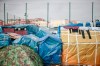 A view of tents where sub-Saharan migrants stay at Ouled Ziane camp in Casablanca, Morocco, Thursday, Dec. 6, 2018. As Morocco prepares to host the signing of a landmark global migration agreement next week, hundreds of migrants are languishing in a Casablanca camp rife with hunger, misery and unsanitary conditions. These sub-Saharan Africans who dream of going to Europe are a symbol of the problems world dignitaries are trying to address with the U.N.'s first migration compact. (AP Photo/Mosa'ab Elshamy)
