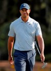 Tiger Woods reacts to a missed putt on the 12th hole during the second round of The Players Championship golf tournament Friday, March 15, 2019, in Ponte Vedra Beach, Fla. (AP Photo/Gerald Herbert)