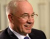 Ukraine's Prime Minister Mykola Azarov speaks during an exclusive interview with The Associated Press in Kiev, Ukraine, Wednesday, June 20, 2012. Azarov says his country did good job of co-hosting the European football championship and dismisses a boycott of the tournament by some Western officials as irrelevant. Azarov said Ukraine will greatly benefit from the tournament with the construction of new roads and airports. (AP Photo/Sergei Grits)