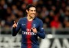 PSG's Edinson Cavani celebrates after scoring his side's opening goal during the French League One soccer match between Amiens and Paris-Saint-Germain at the Stade de la Licorne stadium in Amiens, France, Saturday, Jan. 12, 2019. (AP Photo/Christophe Ena)