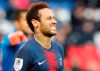 PSG's Neymar reacts after missing a scoring chance during the French League One soccer match between Paris Saint-Germain and Nice at the Parc des Princes stadium in Paris, France, Saturday, May 4, 2019. (AP Photo/Christophe Ena)