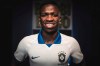 In this April 9, 2019 photo released by Nike, Brazil's soccer player Vinicius Junior models the new jersey that his national team will wear at this years' Copa America tournament in Rio de Janeiro, Brazil. The tournament will be played June 14 to July 7 in five Brazilian cities. (Pedro Martins/Nike via AP)