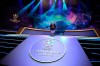 The Champions League trophy is displayed before the UEFA group stage draw at the Grimaldi Forum, in Monaco, Thursday, Aug. 29, 2019. (AP Photo/Daniel Cole)