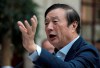 Ren Zhengfei, founder and CEO of Huawei, gestures during a round table meeting with the media in Shenzhen city, south China's Guangdong province, Tuesday, Jan. 15, 2019. The founder of Chinese tech giant Huawei is thanking Canada's justice system for the kind treatment of his daughter, the company's chief financial officer arrested last month in Vancouver on a U.S. warrant. (AP Photo/Vincent Yu)