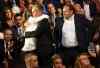 Bill Streicher / USA TODAY
Nikolaj Ehlers gets a hug from family members (including father Heinz Ehlers, right) after being selected as the number nine overall pick to the Winnipeg Jets in the first round of the 2014 NHL Draft at Wells Fargo Center.