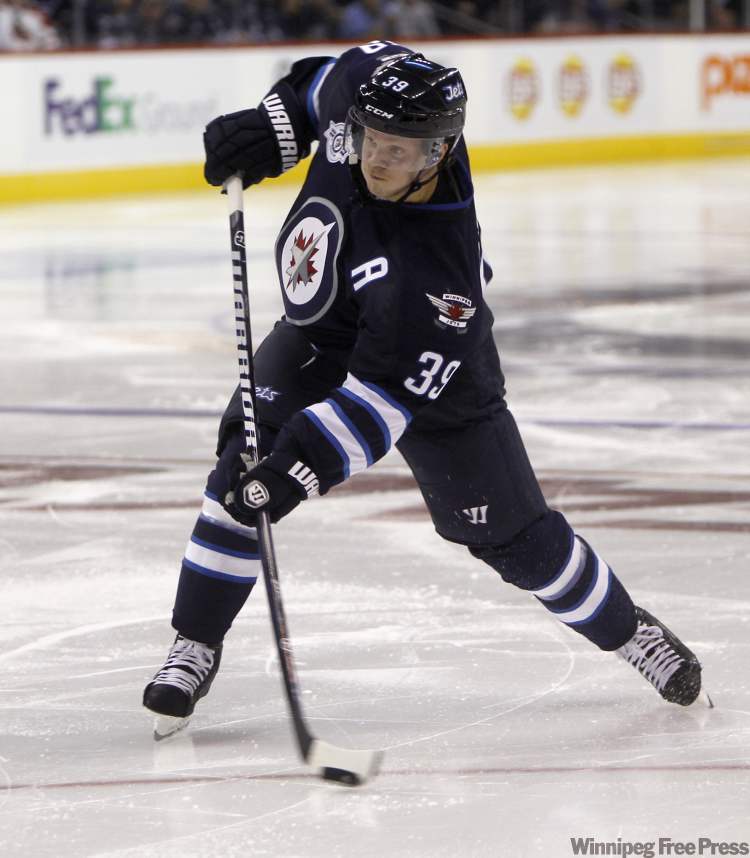 BORIS MINKEVICH / WINNIPEG FREE
Tobias Enstrom