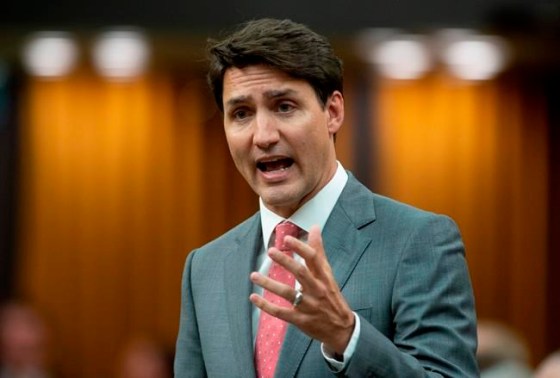 Prime Minister Justin Trudeau responds to a question during Question Period in the House of Commons Wednesday June 19, 2019 in Ottawa. THE CANADIAN PRESS/Adrian Wyld