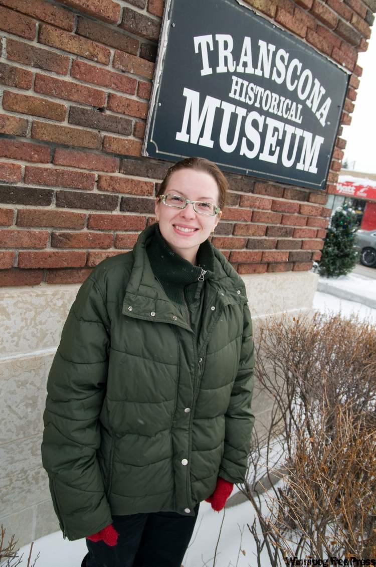 DAVID LIPNOWSKI / WINNIPEG FREE PRESS
Curator Alanna Horejda says it’s tough to shake the Transcona jokes.