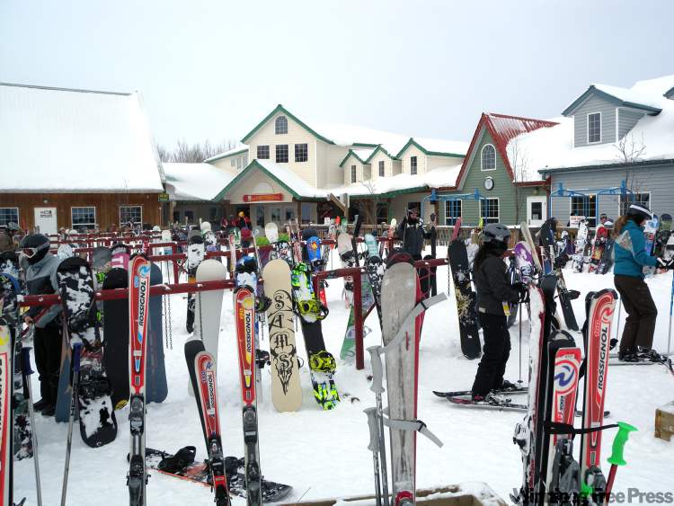 Graeme Nash for the Winnipeg Free Press
The base area at Asessippi Ski Area & Resort on December 18, 2010