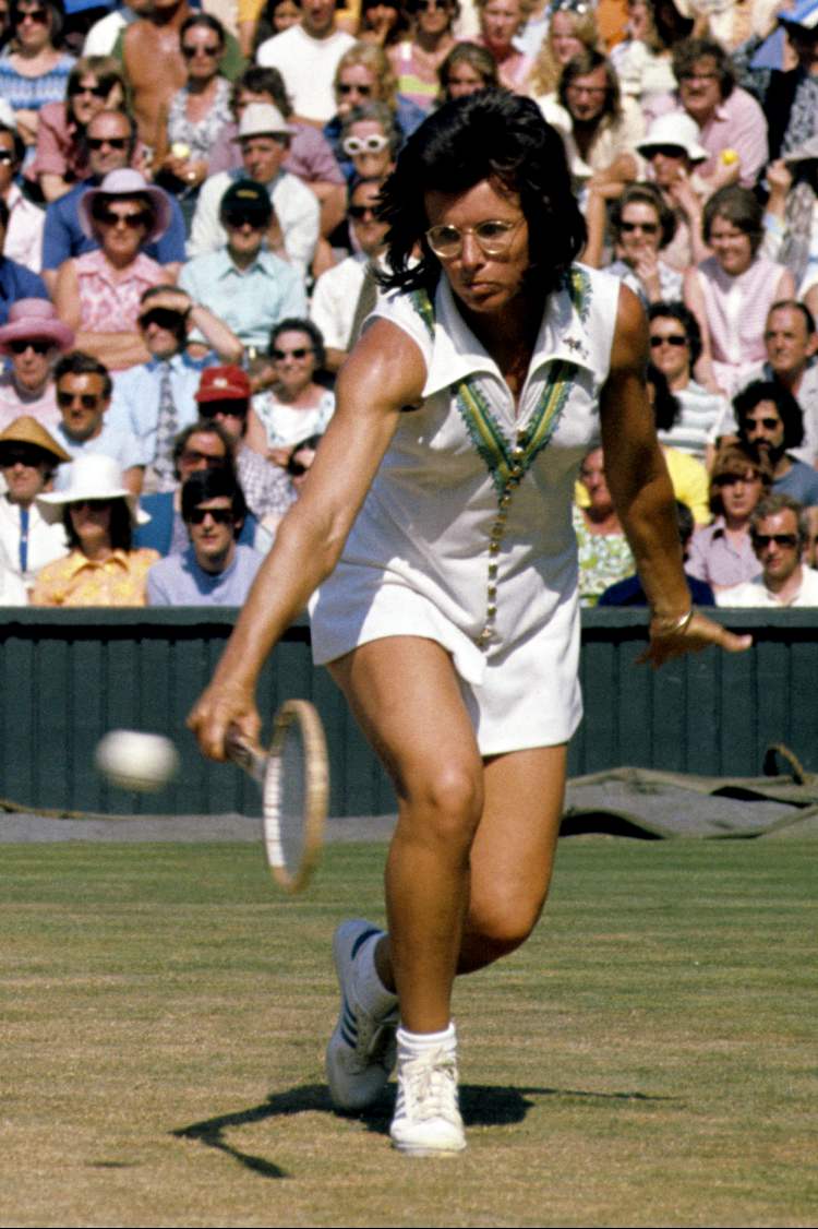PA Archive/Press Association Ima
Billie-Jean King at Wimbledon.