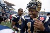 TREVOR HAGAN / WINNIPEG FREE PRESS 
Michael Bishop threw for more then 400 yards in the win over Montreal.