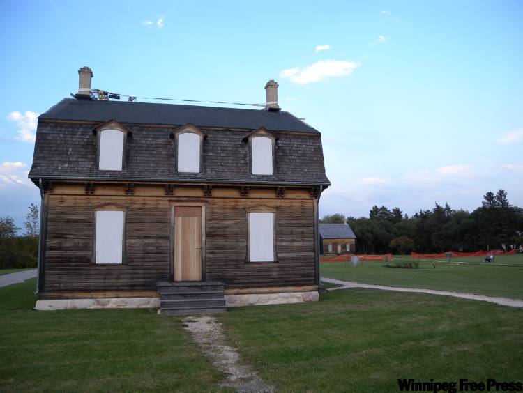 Neil Babaluk for the Winnipeg Free Press
The Bohemier house in St. Norbert Provincial Heritage Park represents homesteads from the post-1870 period.