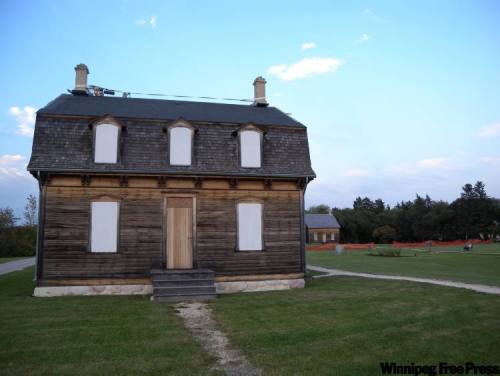 Neil Babaluk for the Winnipeg Free Press
The Bohemier house in St. Norbert Provincial Heritage Park represents homesteads from the post-1870 period.