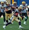KEN GIGLIOTTI / WINNIPEG FREE PRESS
Terrence Edwards makes the catch and runs for yardage.