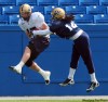 KEN GIGLIOTTI / WINNIPEG FREE PRESS ARCHIVES
Aaron Hargreaves makes a catch in practice.