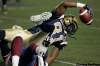 John Woods  / the canadian press archives
Cory Watson reaches for extra yards against Montreal Alouettes' De'Audre Dix during a  game  on  Sept. 24.
