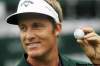 Kyle Green/ The Associated Press
Stuart Appleby holds his ‘59’ ball after winning the Greenbrier Classic Sunday.