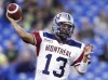 NATHAN DENETTE / THE CANADIAN PRESS ARCHIVES
When Montreal Alouettes quarterback Anthony Calvillo throws passes in games against the Blue Bombers, they usually go for completions.