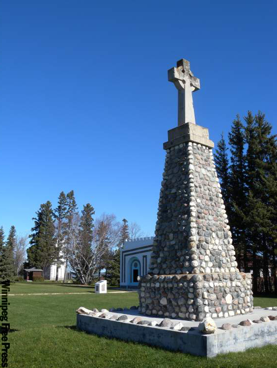 Neil Babaluk for the Winnipeg Free Press
The historic part of Camp Morton Provincial Park preserves the remains of a Roman Catholic summer camp, built in 1920. Several stone cabins, a chapel, and a bell tower are among the buildings that remain.