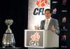 Larry Wong / Postmedia News
CFL Commissioner Mark Cohon discusses the State of Our League with media at the Sutton Place Hotel in Edmonton this morning.