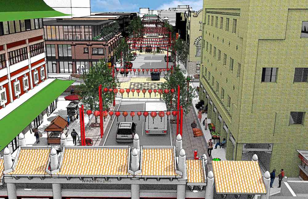 The City of Winnipeg is planning long-term makeovers for the Northwest Exchange District and Chinatown neighbourhoods.