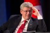Canadian Prime Minister Stephen Harper attends a question and answer session at the Prospectors and Developers Association of Canada, in Toronto on Monday March 3, 2014. THE CANADIAN PRESS/Chris Young