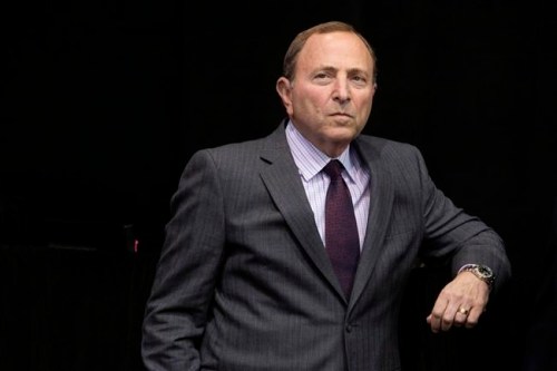 NHL Commissioner Gary Bettman attends a news conference as the NHL announces their plans for the league's 2017 centennial celebrations, in Toronto on Tuesday, September 27, 2016. Bettman says the World Cup of Hockey will live on. THE CANADIAN PRESS/Chris Young
