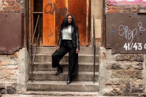 Tea Mutonji is photographed in Toronto, on Friday, October 25, 2019. The Toronto author's debut short story collection, 