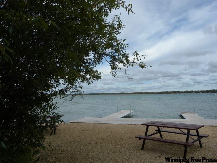Neil Babaluk for the Winnipeg Free Press
Clearwater Lake is a popular recreation destination; cabins dot the shoreline and boats were all over the lake.