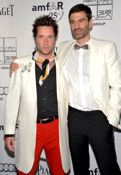 Singer Rufus Wainwright and boyfriend Jorn Weisbrodt attend amfAR New York's 'Inspiration Gala' on June 14, 2011 in New York. Weisbrodt has been named artistic director for the Toronto cultural festival known as Luminato. THE CANADIAN PRESS/AP, Evan Agostini