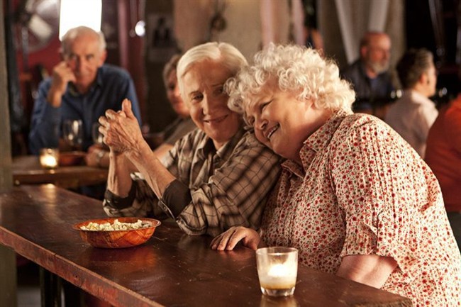 Handout photo
Actors Olympia Dukakis (right) and Brenda Fricker.
