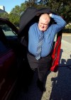 Toronto Mayor Rob Ford arrives for a meeting with Ontario Premier Dalton McGuinty at the Ontario Legislature in Toronto on Wednesday August 17, 2011. Ford called 911 after being ambushed by a crew with CBC's 