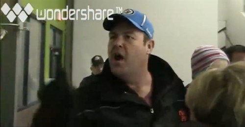 Handout / THe Canadian Press
Hockey dad Jason Boyd shouts in a video taken from YouTube on Friday.