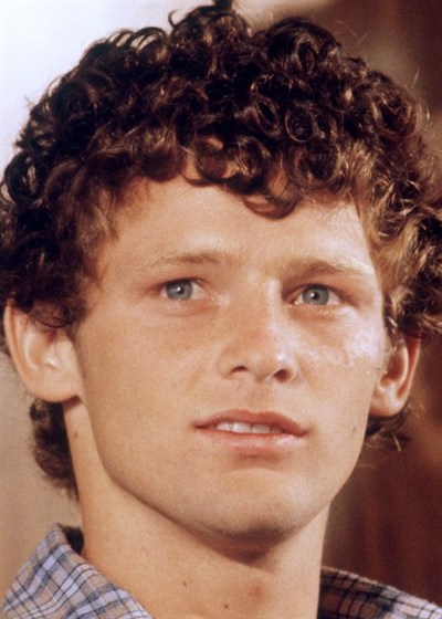 Terry Fox is shown during a Dec.5, 1980 interview in Toronto. The one-legged runner who provided an inspiration for millions died from cancer on June 28, 1981. THE CANADIAN PRESS/Chuck Stoody