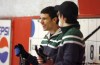 RUTH.BONNEVILLE@FREEPRESS.MB.CA
Skip David Kraichy shares some laughs with teammate Jim Coleman during the MCA Bonspiel at the Grain Exchange Curling Club Sunday.