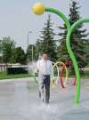 Danielle Da Silva - Sou'wester
St. Norbert MLA Dave Gaudreau gives his approval to the new splash pad at Waverley Heights Community Centre (1885 Chancellor Dr.).