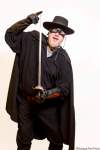 Aaron Ives / Winnipeg Free Press
Doug as Zorro, not Antonio Banderas.