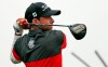 Ben Silverman, of Canada, tees off on the 13th hole during the first round of the Honda Classic golf tournament, Thursday, Feb. 28, 2019, in Palm Beach Gardens, Fla. (AP Photo/Wilfredo Lee)