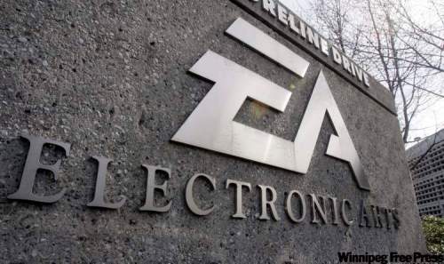 CP
FILE - In this Feb. 25, 2008, file photo, the exterior view of Electronic Arts Inc. headquarters in Redwood City, Calif., is shown. Electronic Arts Inc. reports quarterly earnings, Tuesday, May 11, 2010, after the market close. (AP Photo/Paul Sakuma, File)