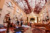 Dead bodies of victims lie inside St. Sebastian's Church damaged in blast in Negombo, north of Colombo, Sri Lanka, Sunday, April 21, 2019. More than two hundred people were killed and hundreds more injured in eight blasts that rocked churches and hotels in and just outside Sri Lanka's capital on Easter Sunday. (AP Photo/Chamila Karunarathne)