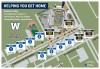 Handout
A fan map from the Blue Bombers.